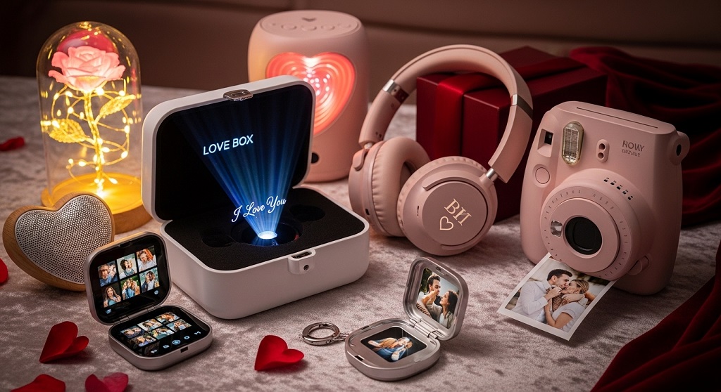 portable photo printer couple memory romantic tech gift